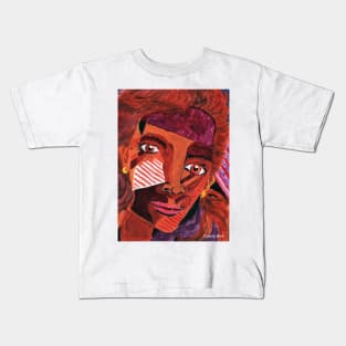 'Portrait of a Woman' Kids T-Shirt